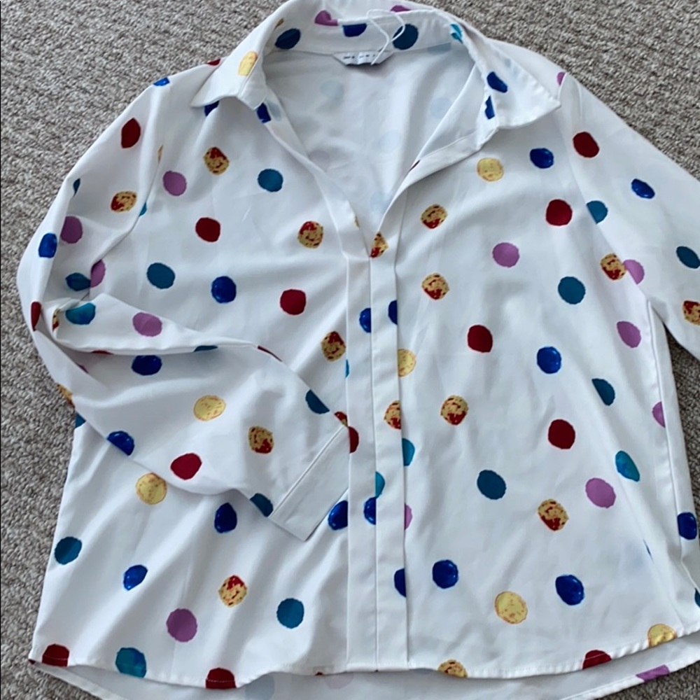 Polka Dot Blouse